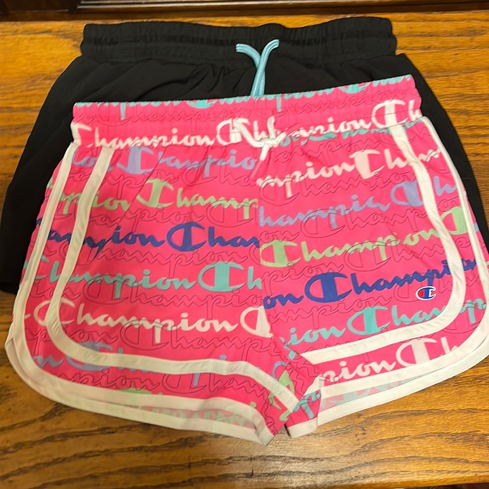 Champion girl shorts size 10/12